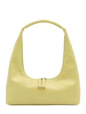 Δερμάτινη τσάντα ώμου Marge Sherwood κίτρινο