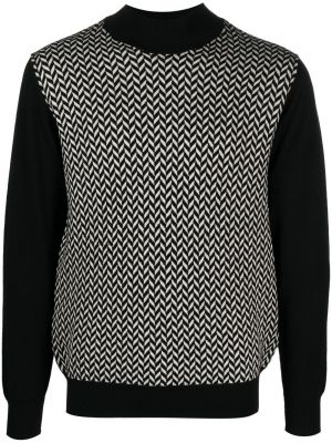 Пуловер с десен рибена кост Tagliatore