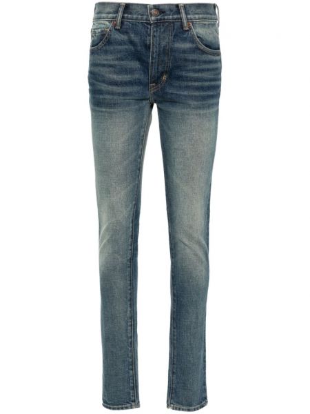 Skinny džíny Tom Ford modré