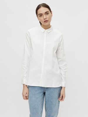 Camisa manga larga .object blanco
