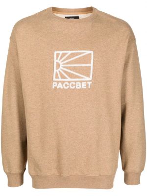 Sweatshirt aus baumwoll Paccbet braun