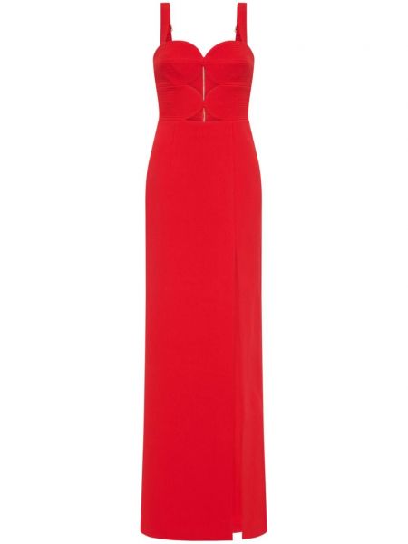 Φόρεμα με σκίσιμο Rebecca Vallance κόκκινο