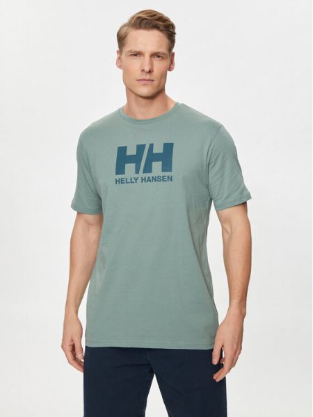 Marškinėliai Helly Hansen žalia