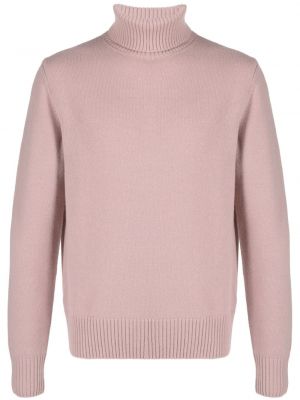 Вълнен пуловер Herno розово