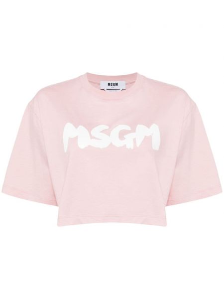 T-shirt Msgm