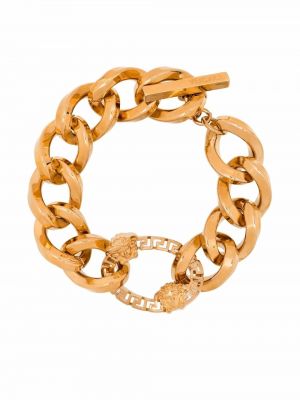 Złota bransoletka łańcuch Versace