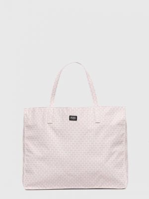 Розовая сумка шоппер United Colors Of Benetton