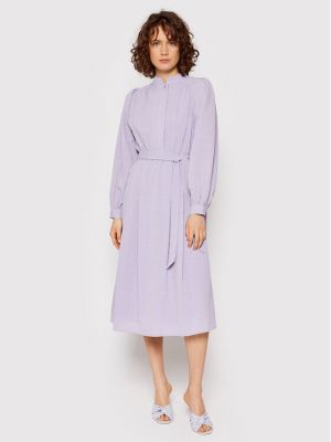 Robe chemise Selected Femme violet