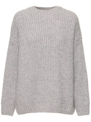 Volneni pulover Anine Bing siva