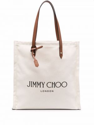 Bolso shopper con estampado Jimmy Choo