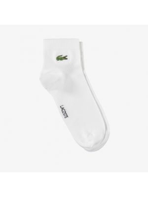 Білі шкарпетки Lacoste