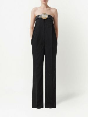 Woll overall Burberry schwarz