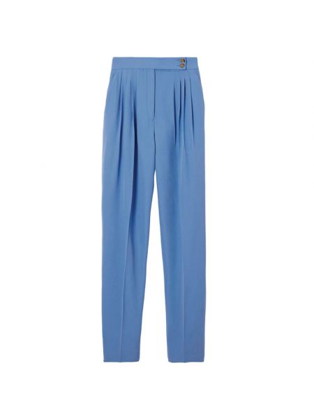 Spodnie w grochy Burberry niebieskie