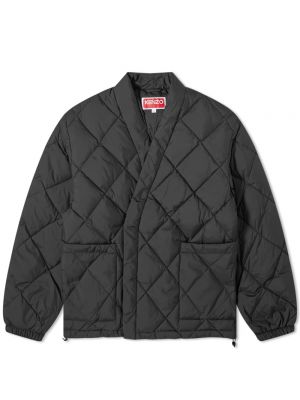 Утепленная куртка Kenzo черная