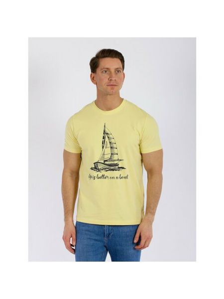 Желтая футболка Le Marin