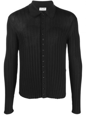 Košeľa Saint Laurent - čierna