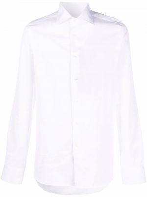 Camisa manga larga Canali blanco