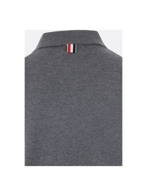 Camisa de lana Thom Browne gris