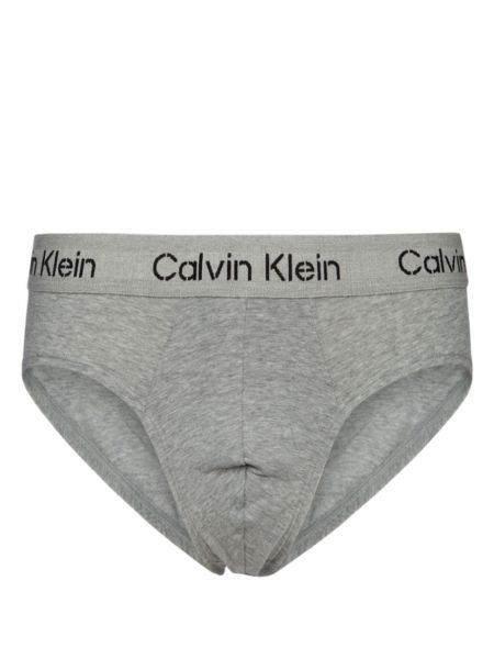 Painettu bokserit Calvin Klein harmaa