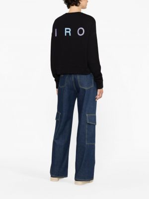 Sweatshirt aus baumwoll mit print Iro schwarz