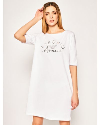 Kleid Emporio Armani Underwear weiß