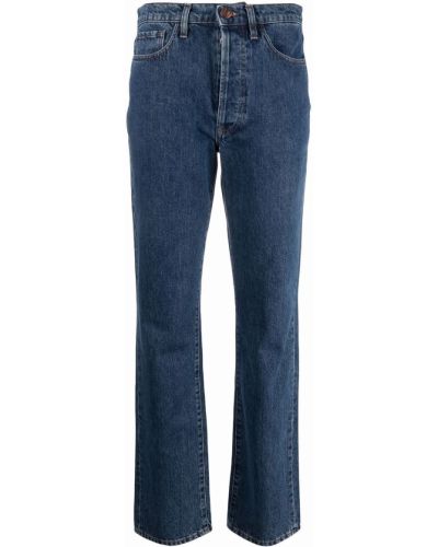 Straight leg-jeans 3x1 blå