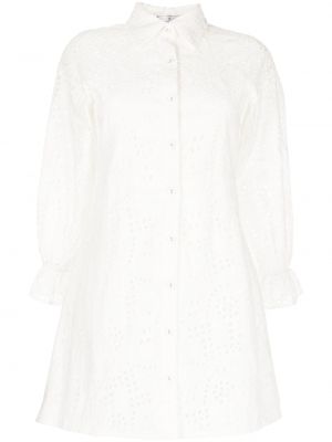 Robe chemise en coton We Are Kindred blanc