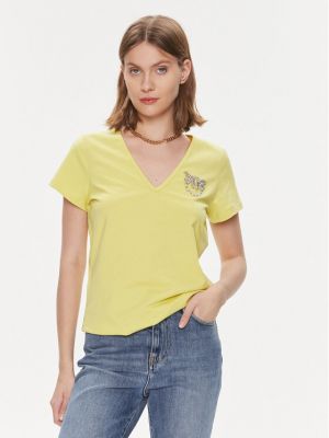 T-shirt Pinko gelb