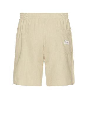 Pantalones cortos de lino Rhythm beige