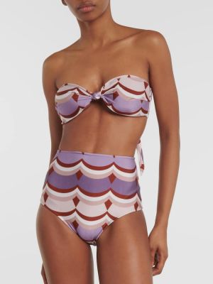 Bikini con estampado Adriana Degreas