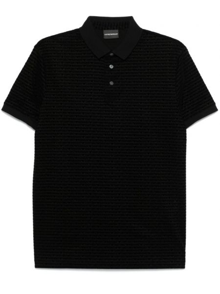 Poloshirt Emporio Armani sort