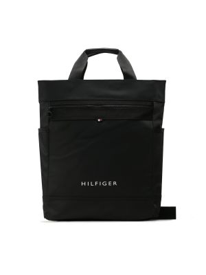 Nakupovalna torba Tommy Hilfiger črna