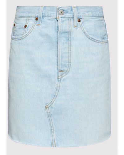 Spódnica jeansowa Levi's - niebieski