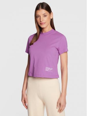 T-shirt Calvin Klein Jeans violet