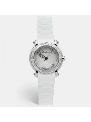 Relojes de acero inoxidable Chopard Pre-owned blanco