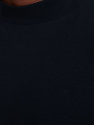 T-shirt a maniche lunghe Bershka nero
