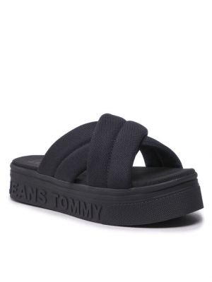 Papucs Tommy Jeans fekete