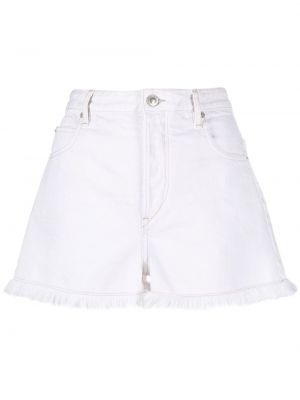 Kratke traper hlače Marant Etoile bijela