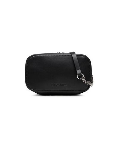 Poșetă din piele din piele ecologică Kendall + Kylie - negru