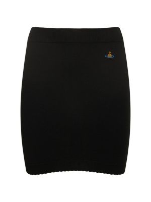 Bavlněné mini sukně Vivienne Westwood černé