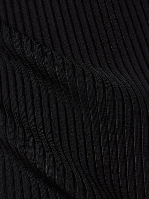 Mini šaty David Koma černé