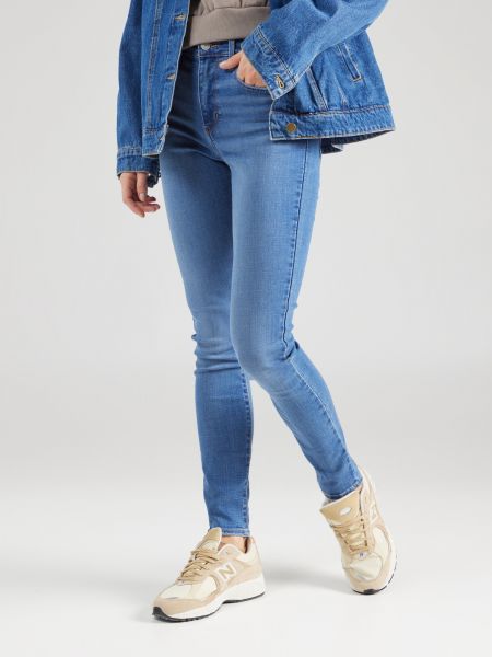 Skinny fit džínsy s vysokým pásom Levi's ® modrá