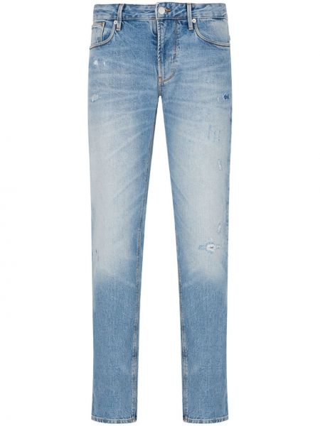 Slim fit distressed skinny jeans Emporio Armani