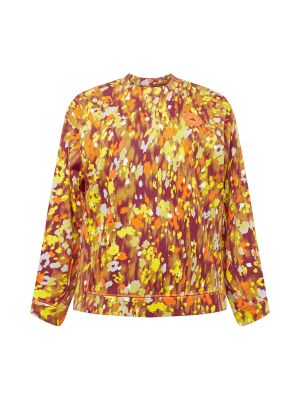 Majica s cvetličnim vzorcem s potiskom Adidas By Stella Mccartney