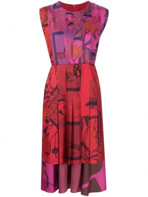 Silke dress Salvatore Ferragamo rød