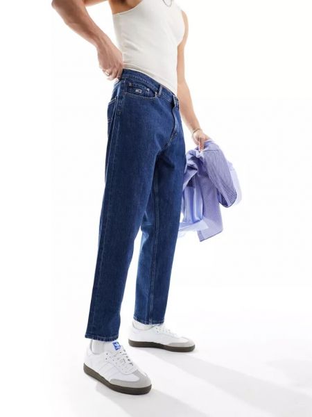 Джинсы свободного кроя Tommy Jeans синие