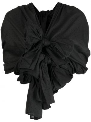 Marškiniai su lankeliu Comme Des Garçons Tao juoda