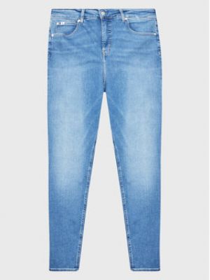 Jeans skinny Calvin Klein Jeans bleu