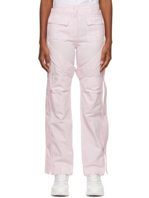Розовые брюки карго Amelia Burberry