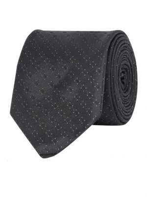 Czarny krawat Calvin Klein
